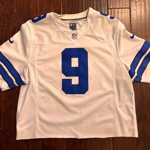 NFL White and Blue Men's Jersey